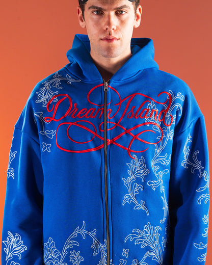 STORM LILY HOODIE - COBALT BLUE