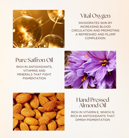 rich in antioxidants​,
saffron oil benefits​,
almond oil benefits