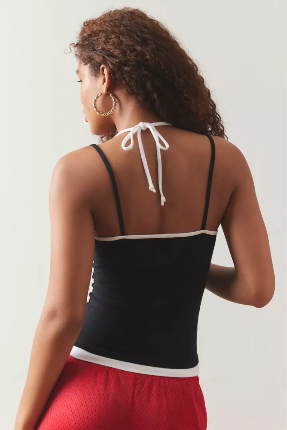 Cotton Compression Layered Cami Top