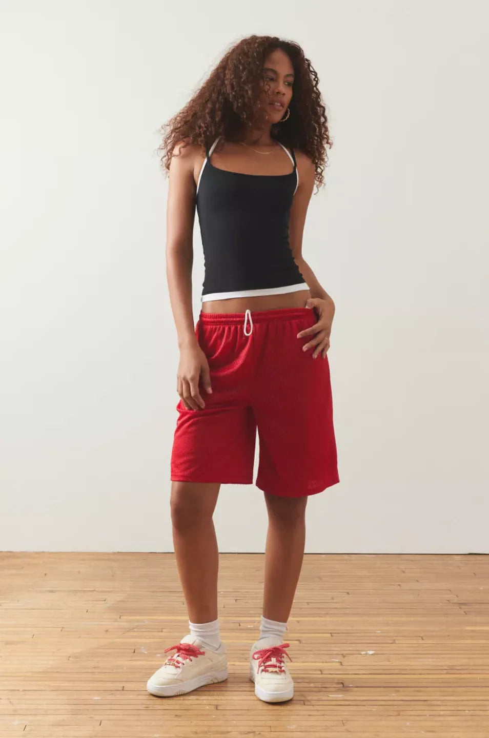Cotton Compression Layered Cami Top