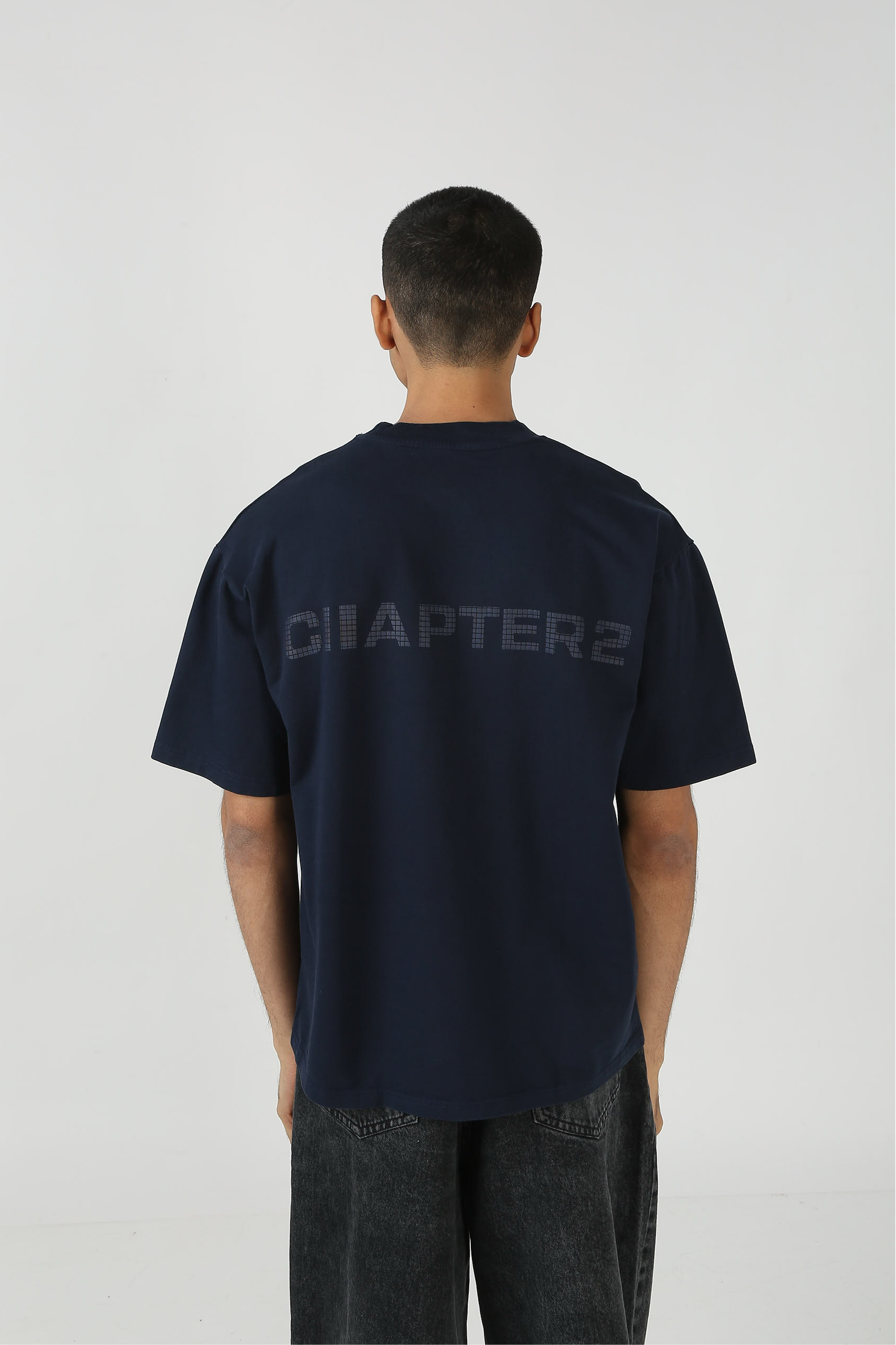 Midnight Blue Solid Tshirt