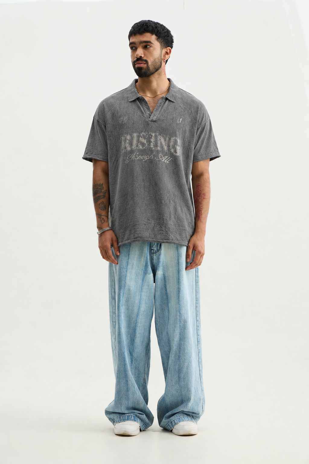 Black Wash Rising Through All Polo