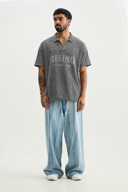 Black Wash Rising Through All Polo