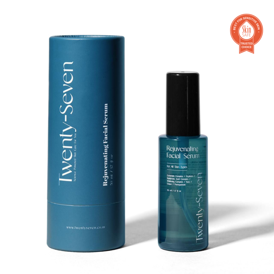 Rejuvenating Facial Serum with Ceramides, Peptides, Hyaluronic Acid Complex - 50ml