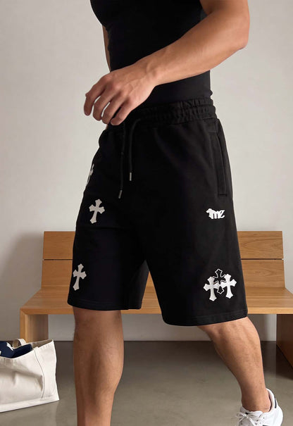 Gothic Cross Shorts