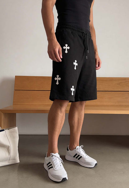 Gothic Cross Shorts