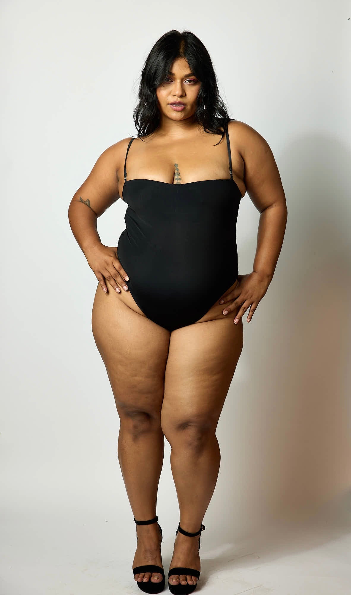 BLACK SCULPTING BODYSUIT