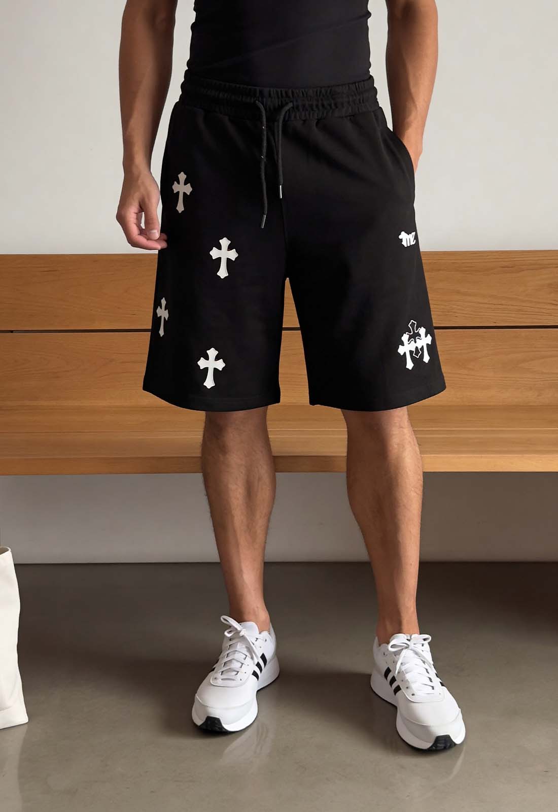 Gothic Cross Shorts