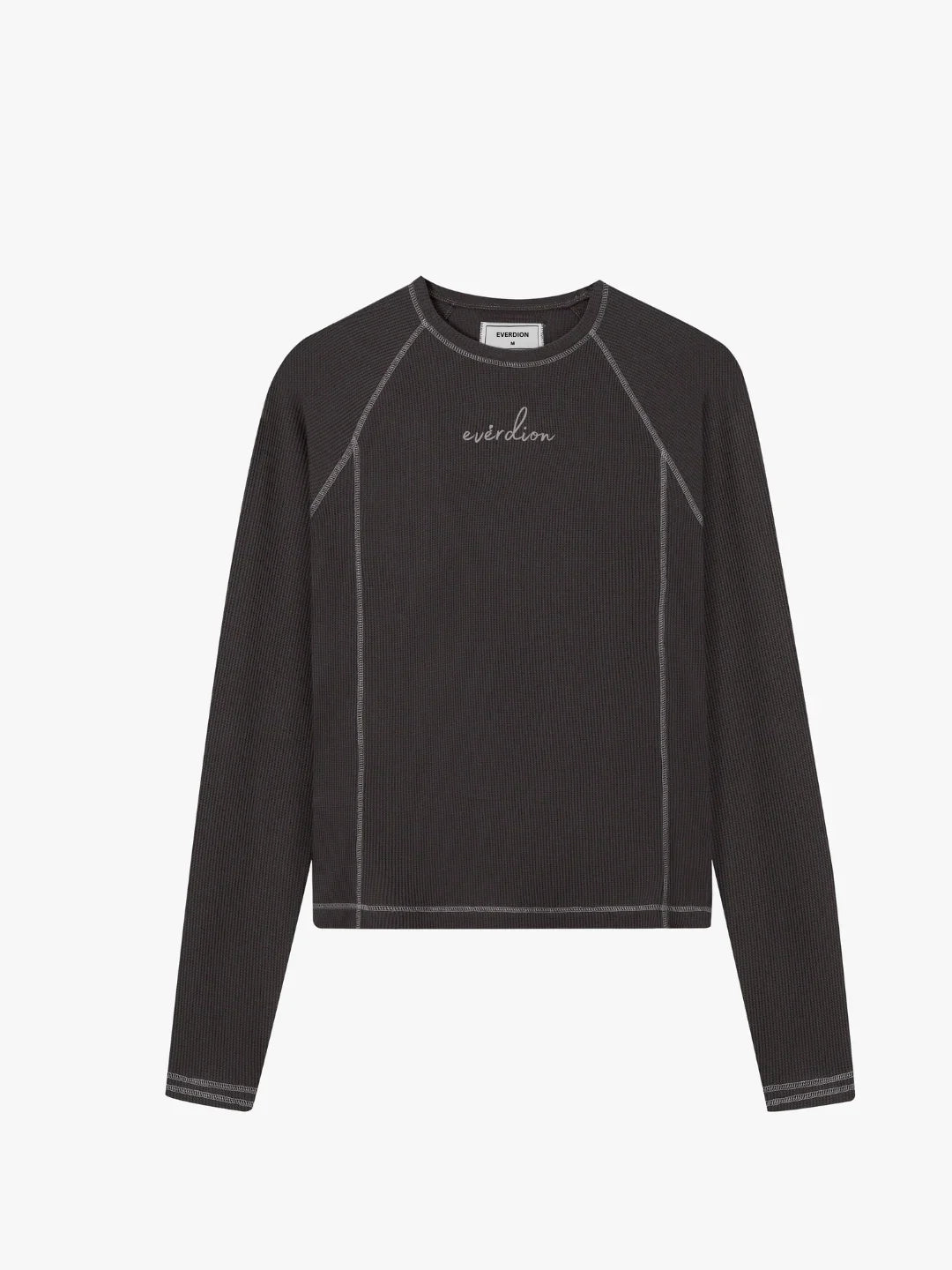 Waffle Contrast Stitch Tee