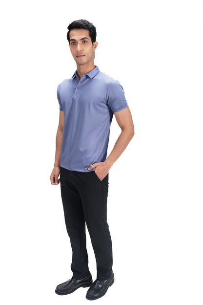 Cardinal Polo Twill- Airforce Blue