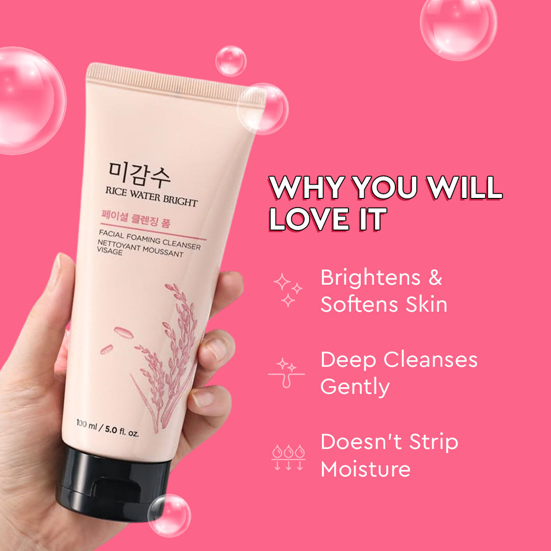 Rice Water Bright Cleansing Foam 100 ml