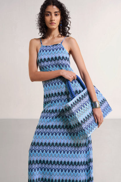 CROCHET KNIT MAXI