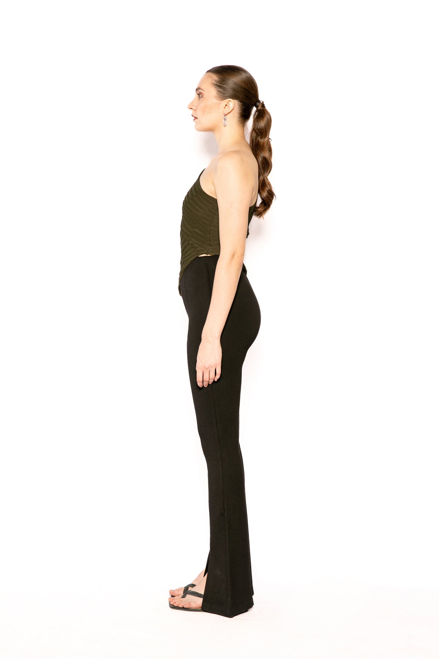 Contemponari-Circe Top-Green