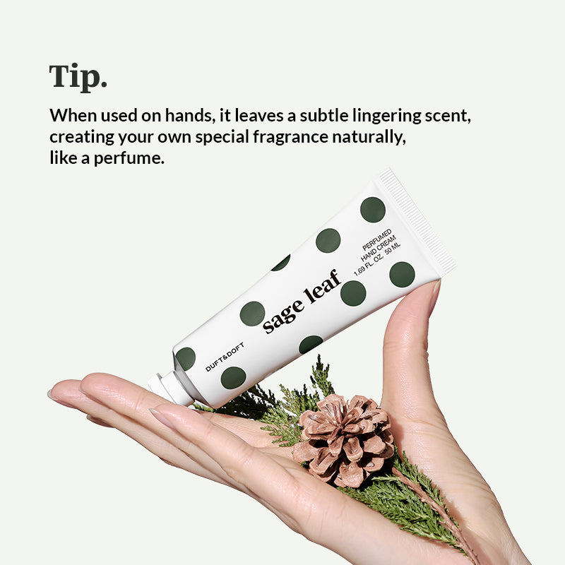 Duft & Doft Niche Perfume Hand Cream Sage Leaf (50ml) | Duft & Doft at Broadway