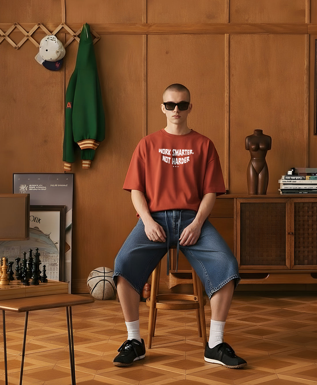 NO WORK OVERSIZED T-SHIRT
