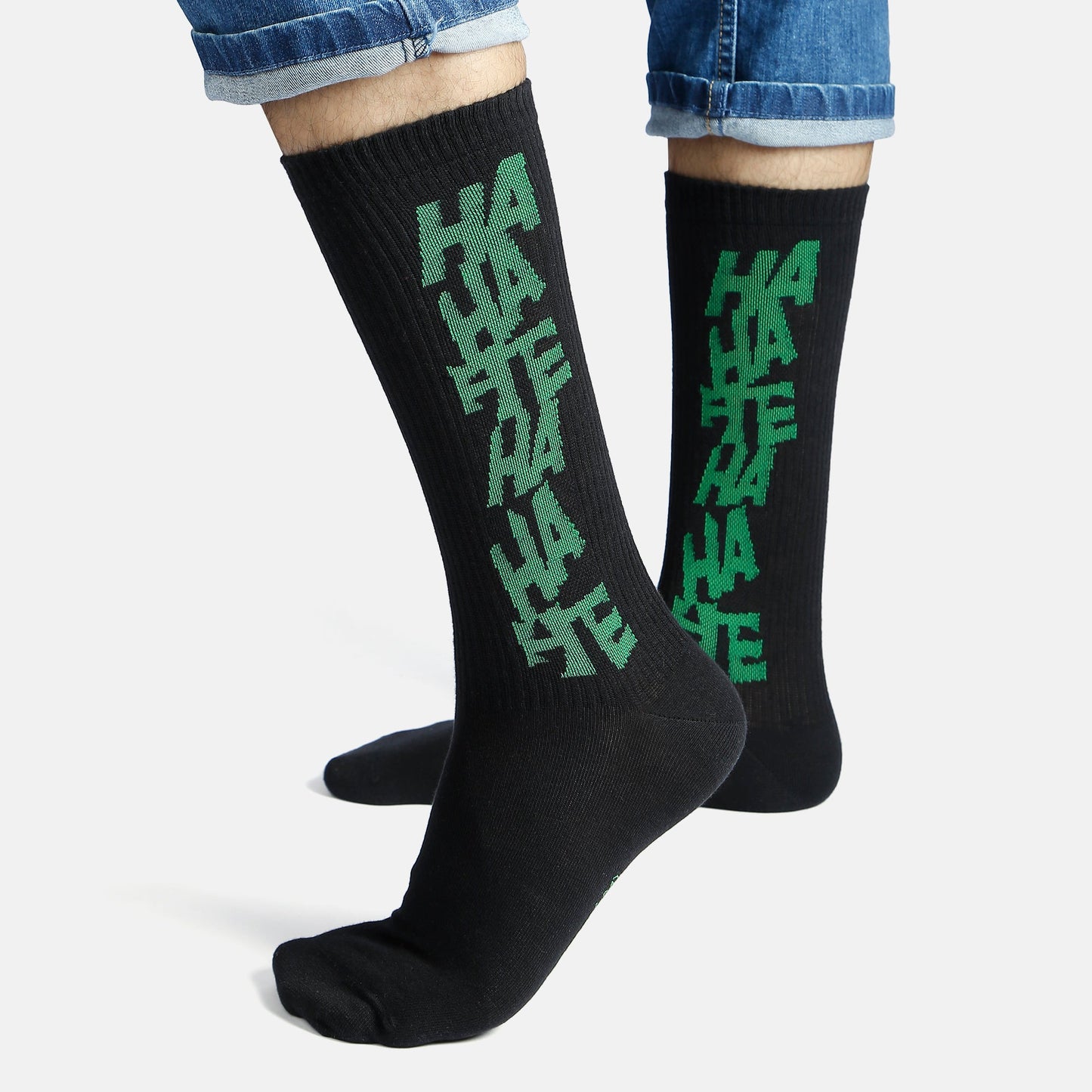 Men's Justice League Joker Crew Socks