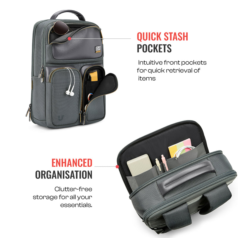 Wayfarer Workpack -Grey-Large | Urban Jungle at Broadway