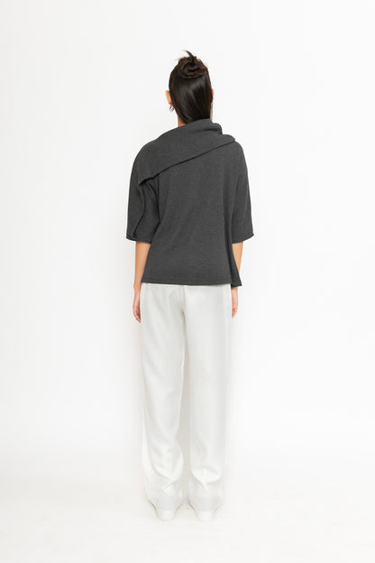Contemponari-Hot Cocoa Top-Grey