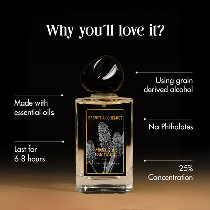 Midnight Patchouli- Clean Perfume (Parfum)