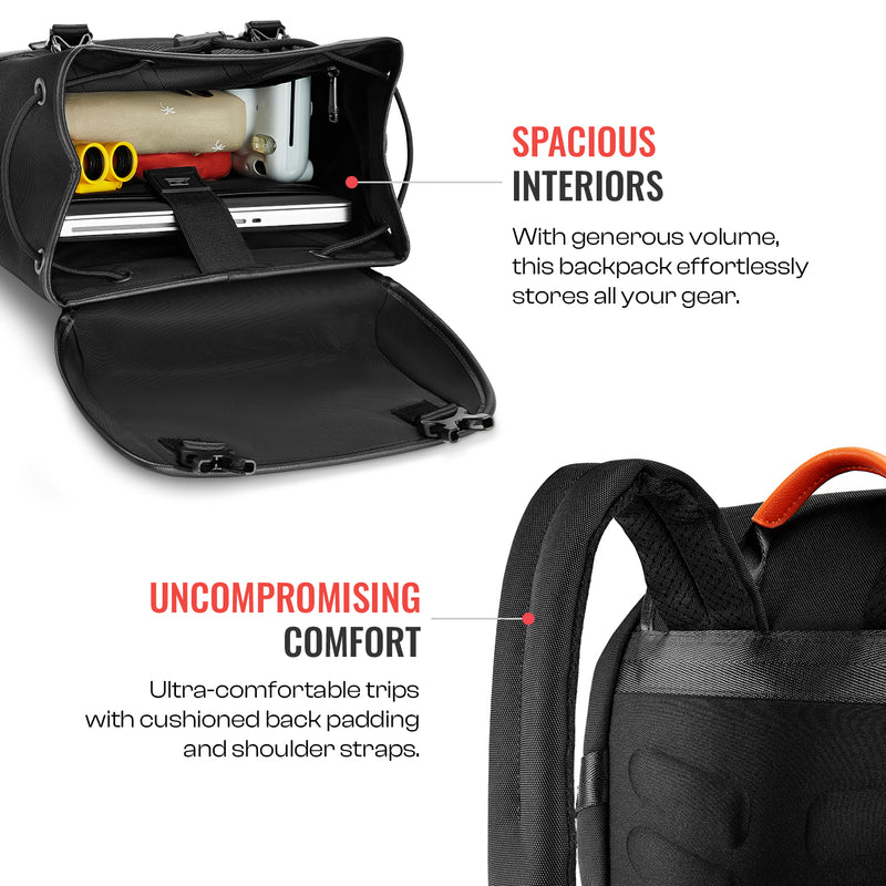 Vertex Workpack -Black-Large | Urban Jungle at Broadway