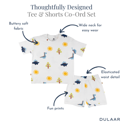Organic Tee & Shorts Co-ord Set
