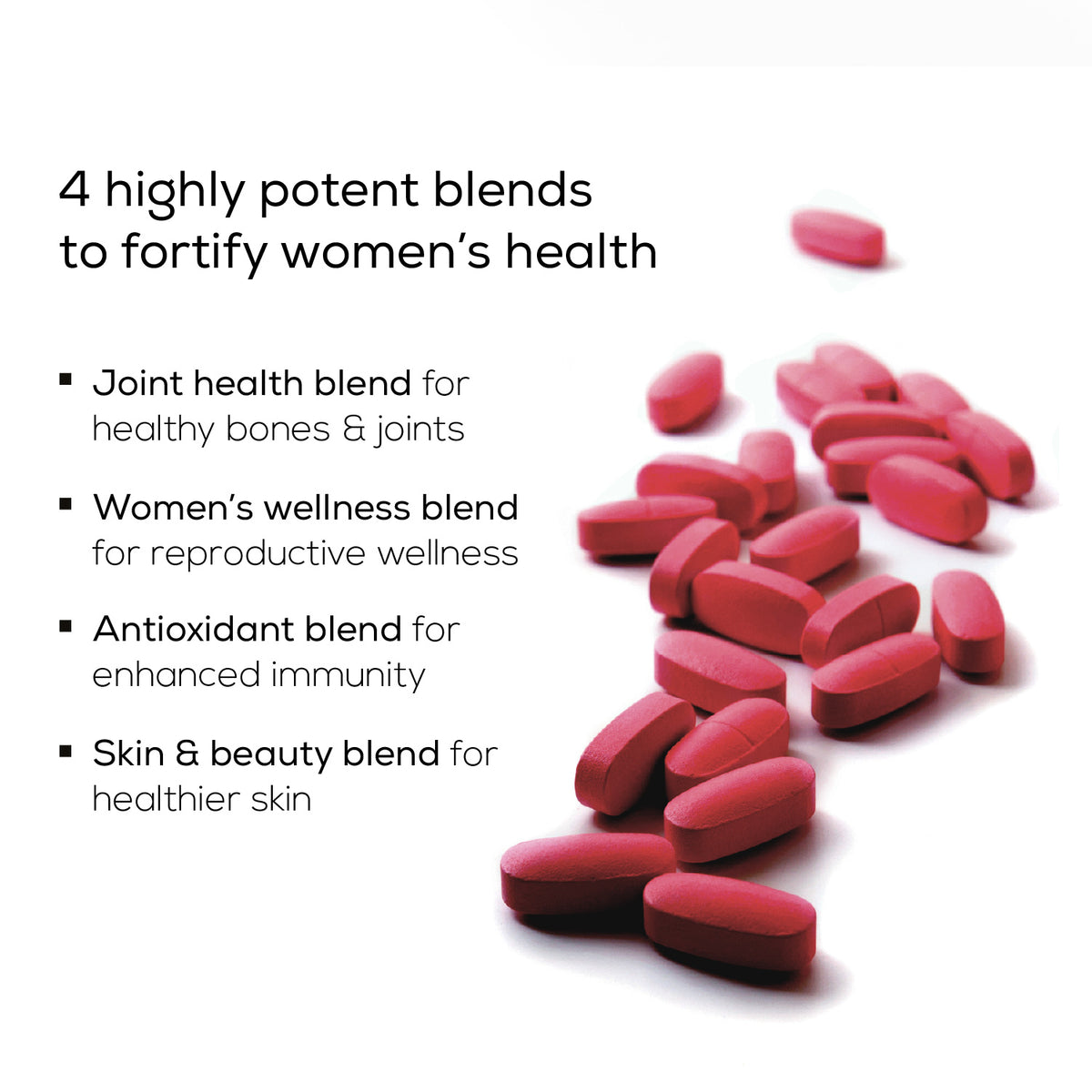 Advanced Multivitamin for Women, 30 Tablets | With Clinically Researched Ingredients | For Energy, Immunity and Joints, Maintains Hormonal Balance