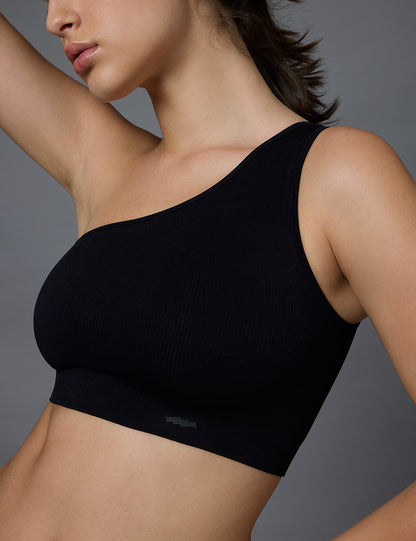 FlexRib One-Shoulder Bra