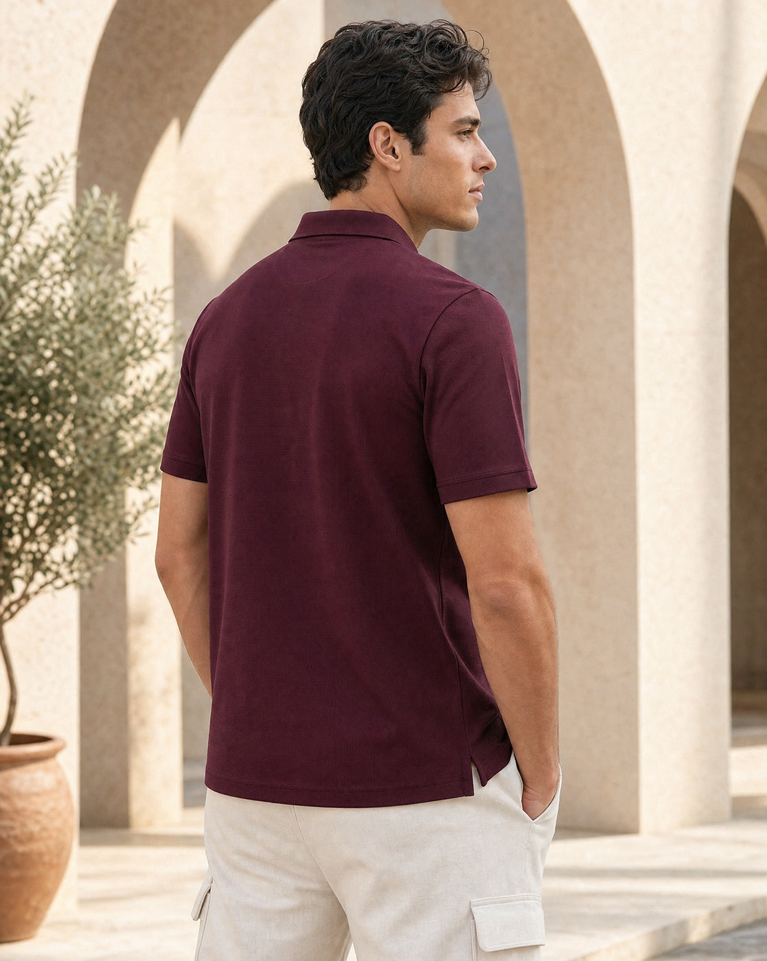 AeroZip Tech Polo T-Shirt