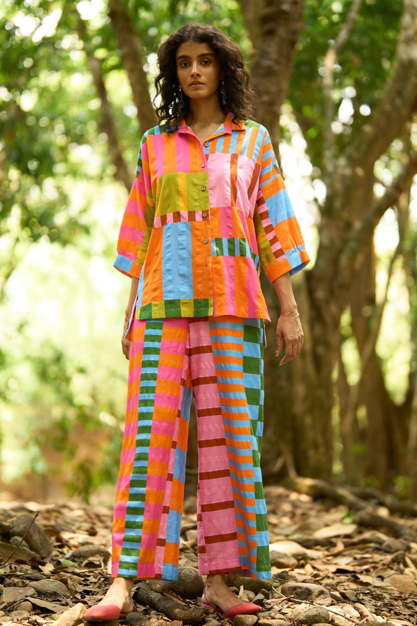IRREGULAR STRIPE SHIRT | Dash and Dot at Broadway