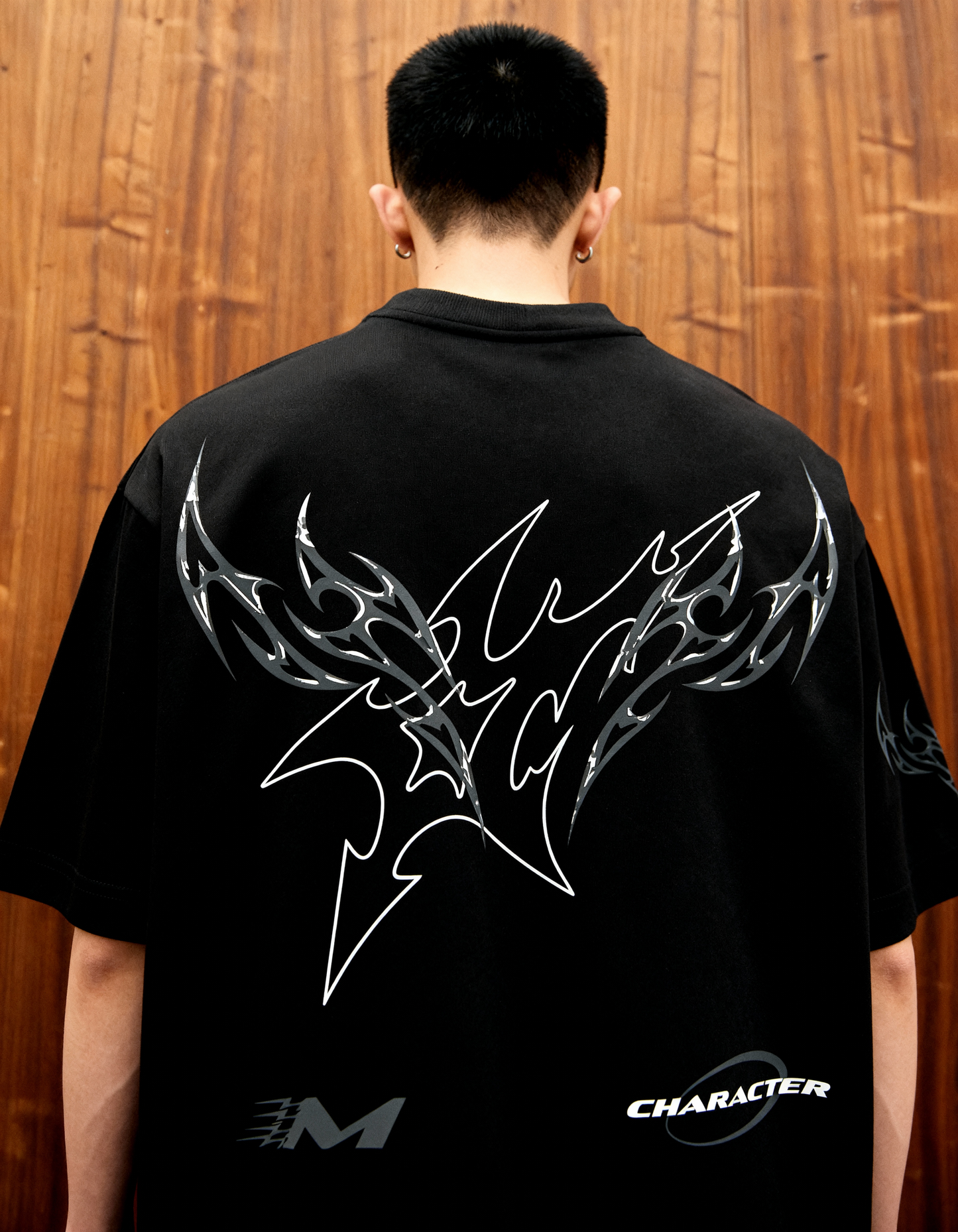 Night Born Heavyweight-Oversized T-Shirt