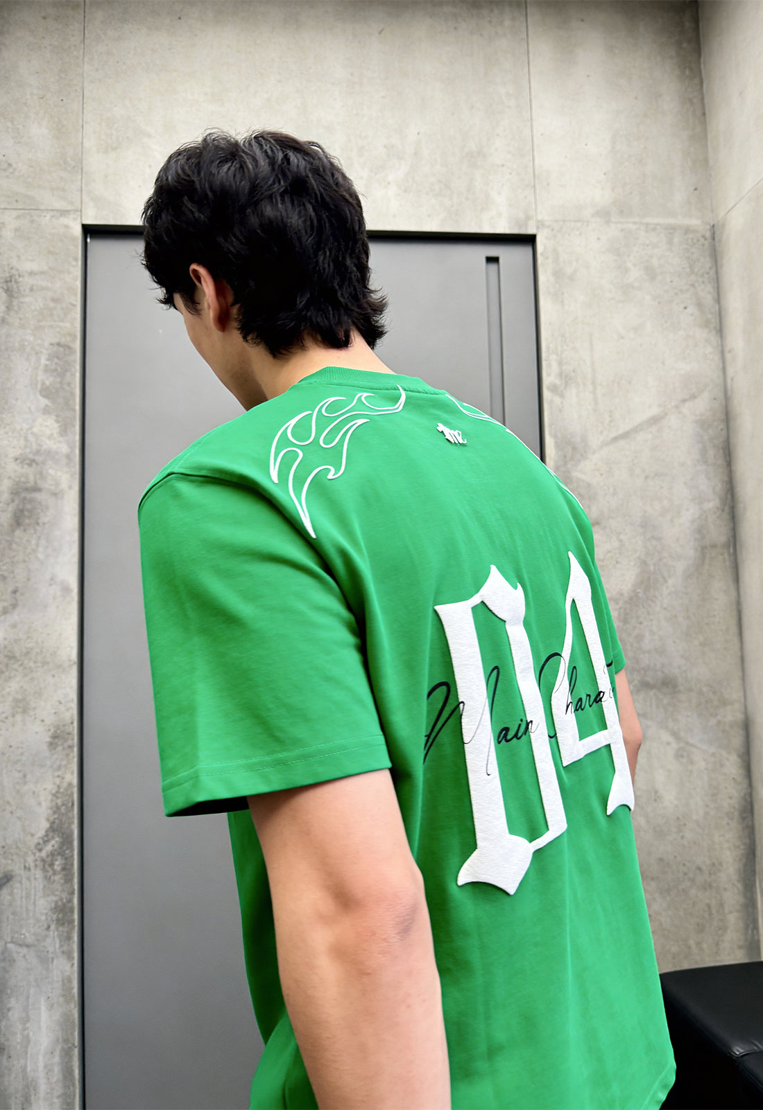 Culture Green Heavyweight-Oversized T-Shirt