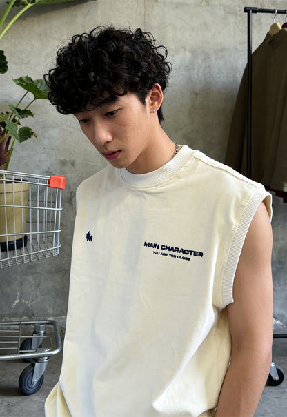 At The Top Cream Vest