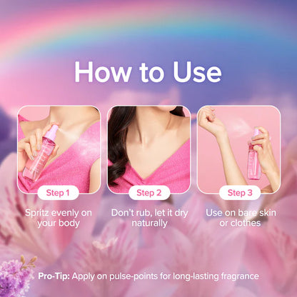 Refresh+ Perfume Body Mist- Dewy floral kiss