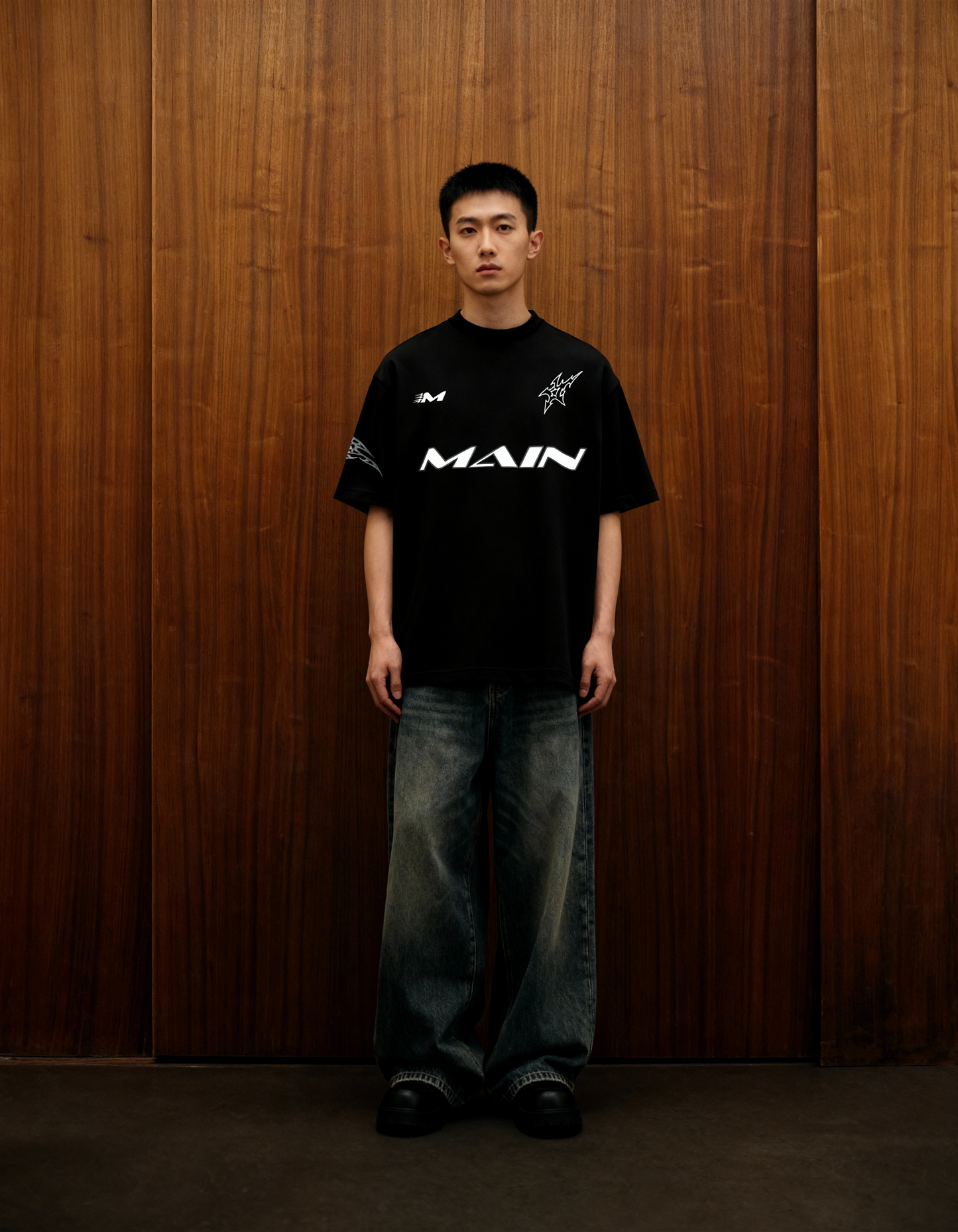 Night Born Heavyweight-Oversized T-Shirt