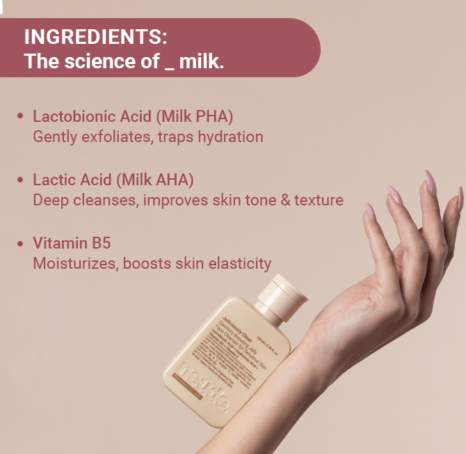 Jelliciously Clean pH 5.5 Gel Face Cleanser for Sensitive Skin - Neude Skin