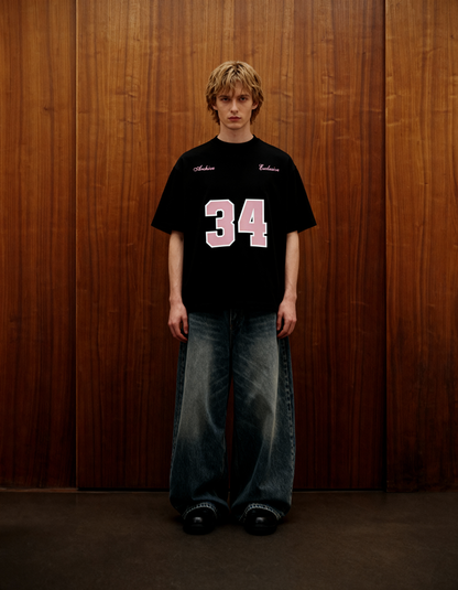 Reimagined Black Oversized T-Shirt
