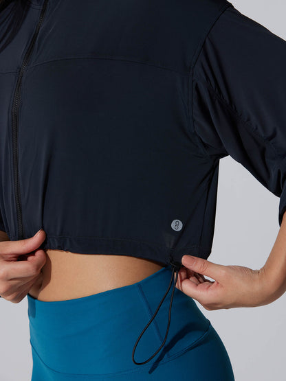 Black Elevate 24/7 Cinch Jacket