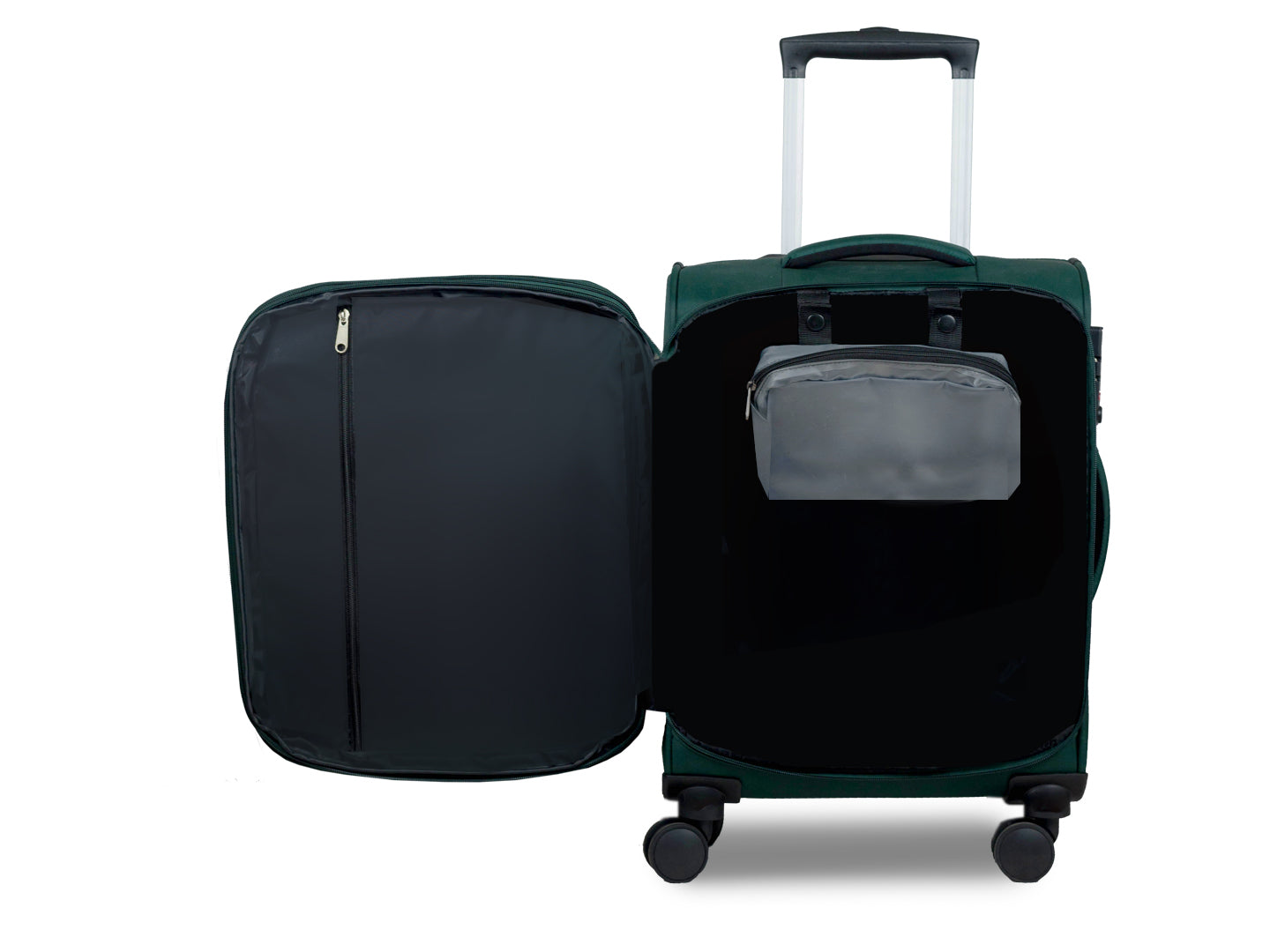 Carriall Slash Green Cabin Luggage
