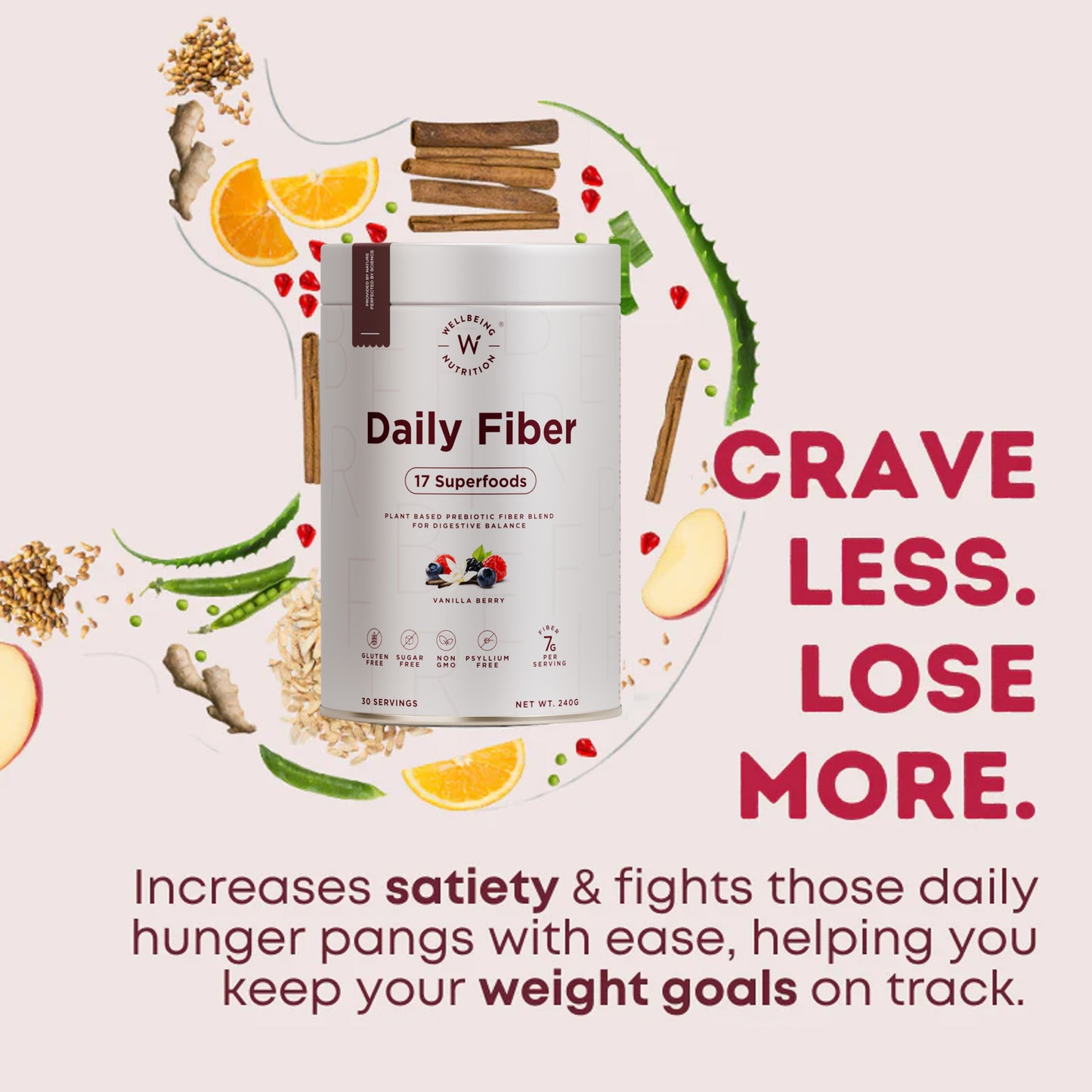 Daily Fibre Vanilla Berry