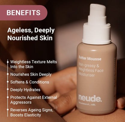 Neude Butter Mousse – Lipid-Rich Face Moisturizer