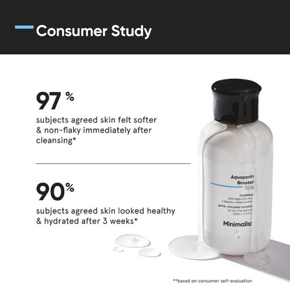 Minimalist Aquaporin Booster 05% Cleanser 100ml