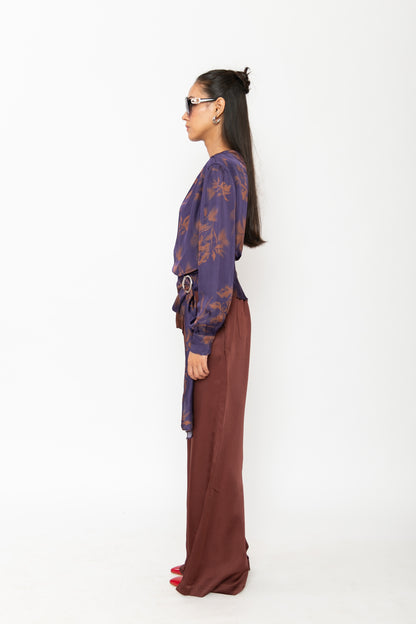 Contemponari-Creme Brulee Top-Purple