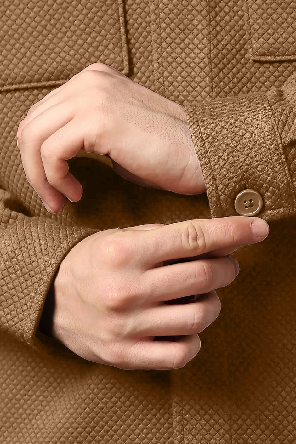 Relaxed Fit Textured Overshirt