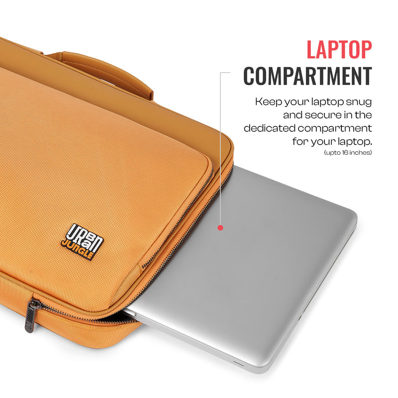 Cruze Satchel -Orange-Medium | Urban Jungle at Broadway
