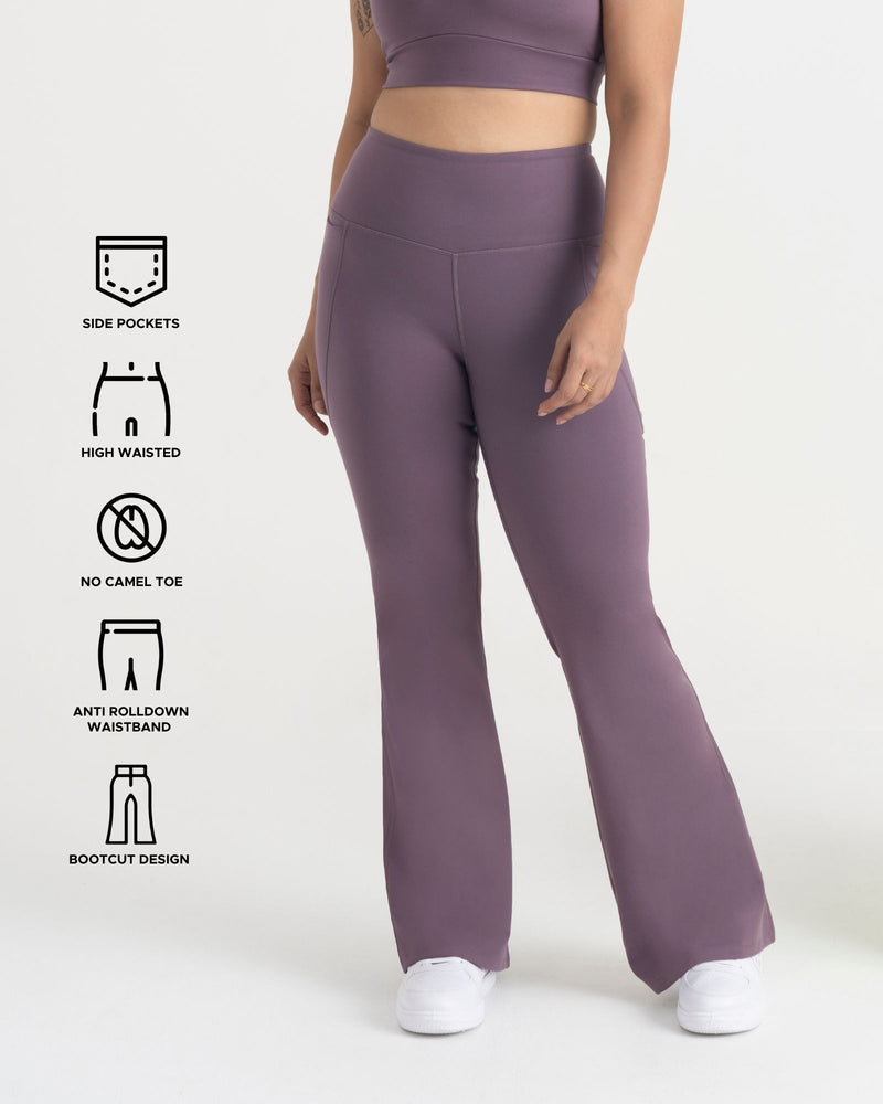 Zen Flare Pants | Hunnit at Broadway