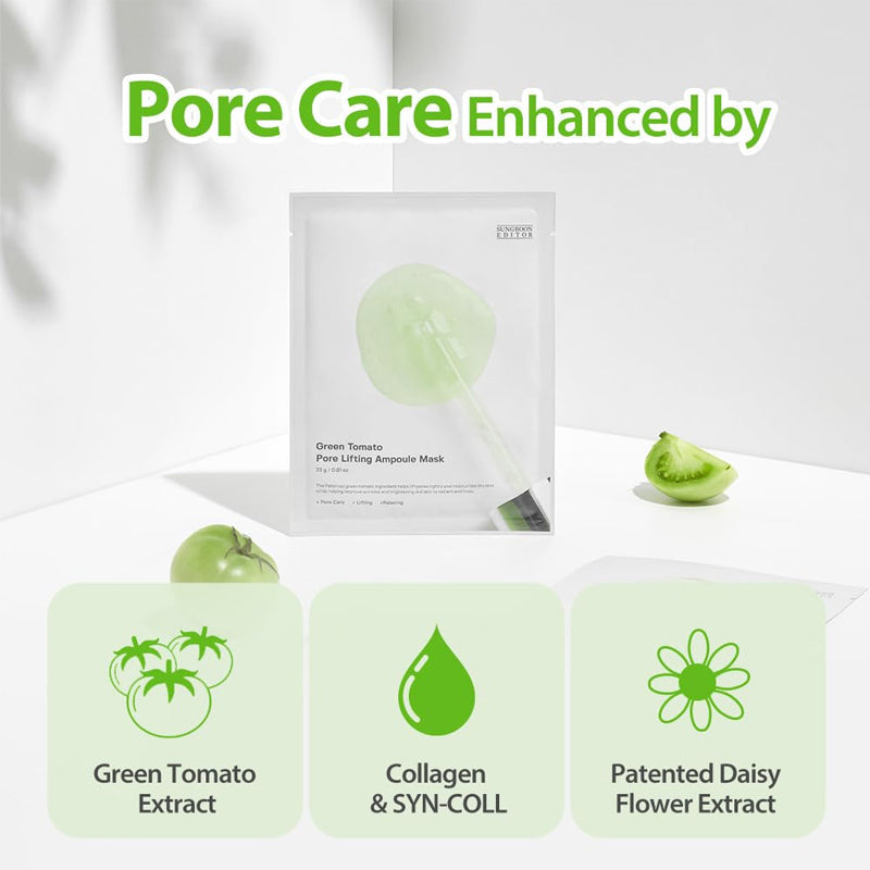 Sungboon Editor Green Tomato Pore Lifting Ampoule Mask - 23g | Sungboon Editor at Broadway