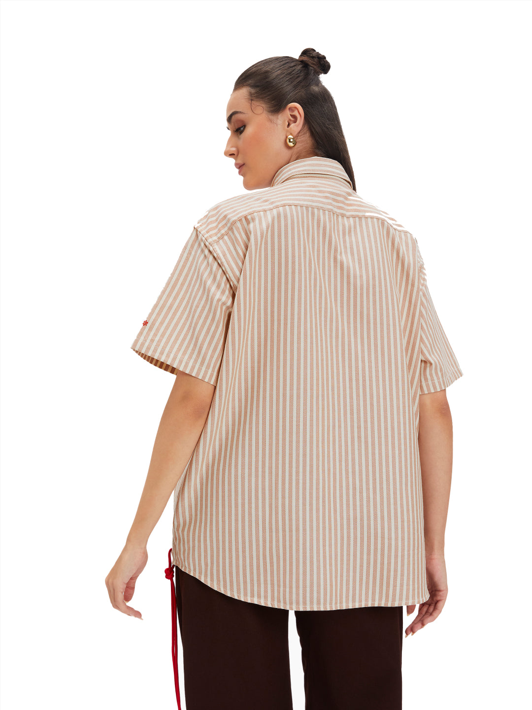 Summer Shirt Chiku Brown | Ludic at Broadway