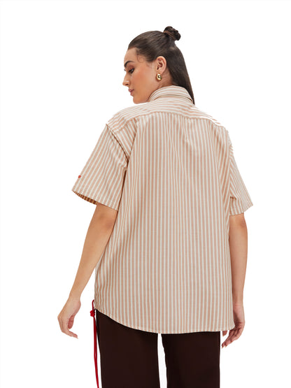 Summer Shirt Chiku Brown | Ludic at Broadway