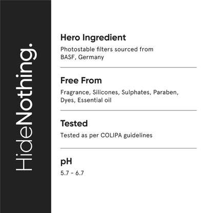 Minimalist SPF 50 Sunscreen 50g