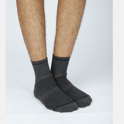 Mens Cushioned High Ankle Sports Socks